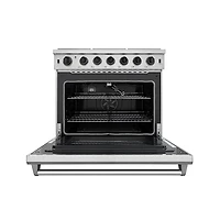 6.0 Cu. Ft. Stainless Steel Freestanding Gas Range