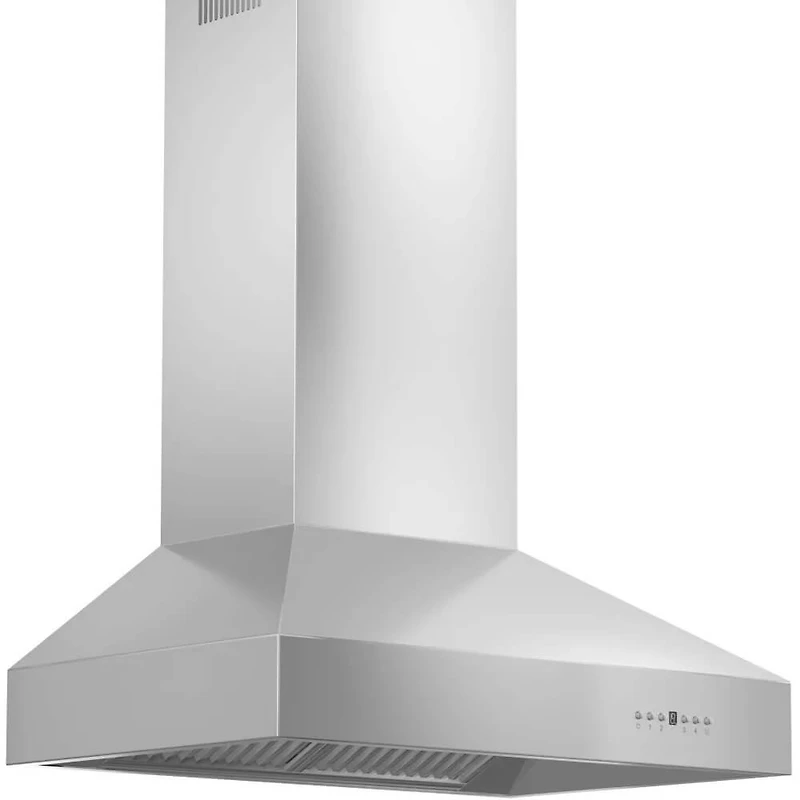 48 inch Wall Mount Stainless Steel Range Hood with 4-Speed Motor