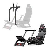 F-GT Simulator Cockpit and Monitor Stand Bundle