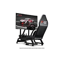 F-GT Simulator Cockpit and Monitor Stand Bundle