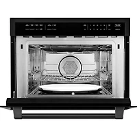 1.6 Cu. Ft. Black Stainless Steel Built-In Microwave