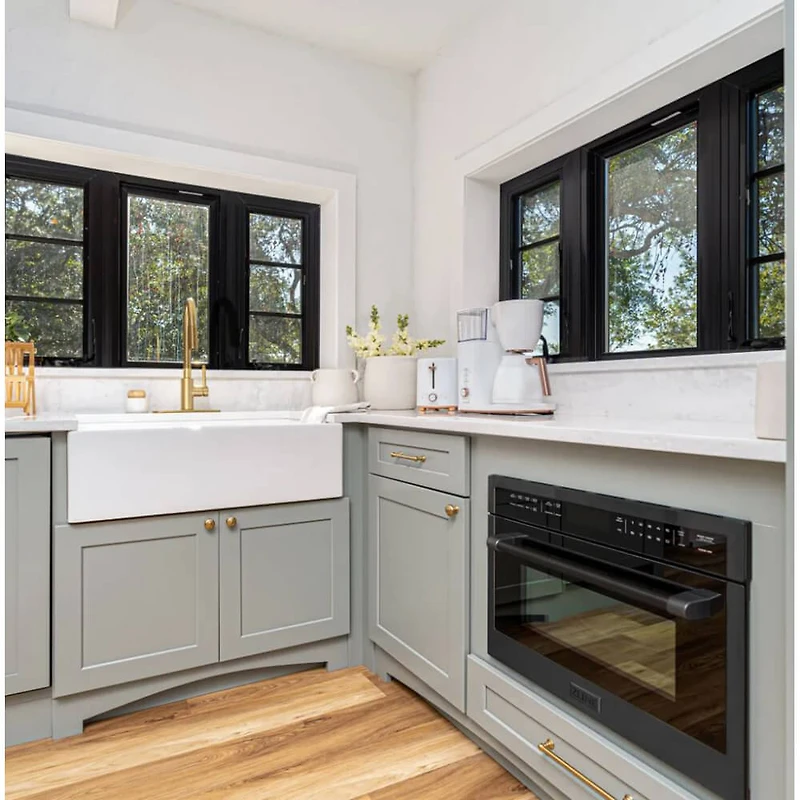 1.6 Cu. Ft. Black Stainless Steel Built-In Microwave