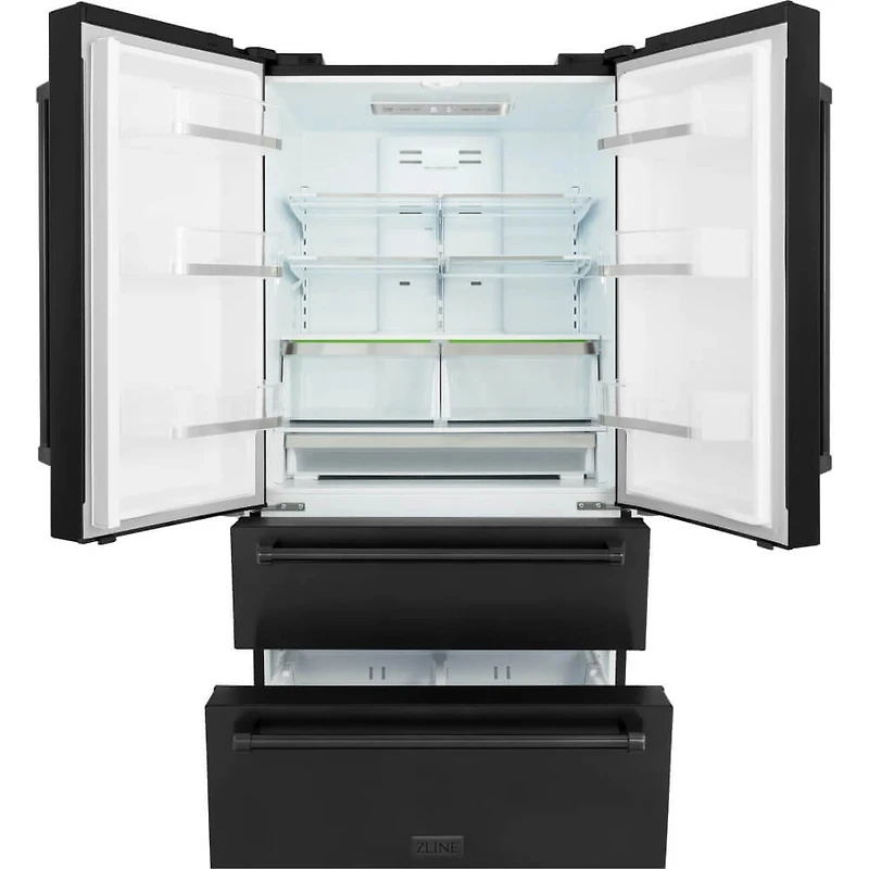 22.5 Cu. Ft. Black Stainless Steel French Door Refrigerator