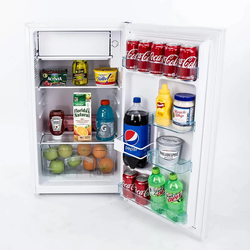 3.3 cu. ft. White Compact Refrigerator