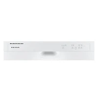 59 dBA White Front Control Dishwasher