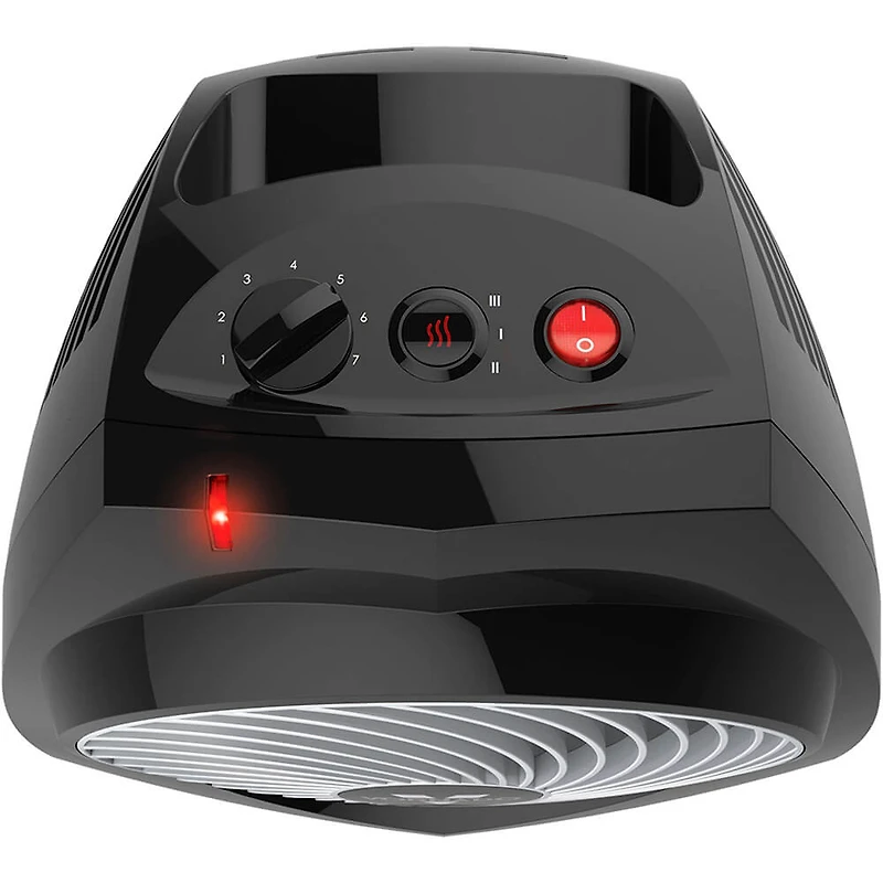 1500-Watt Portable Space Heater - Black - OPEN BOX