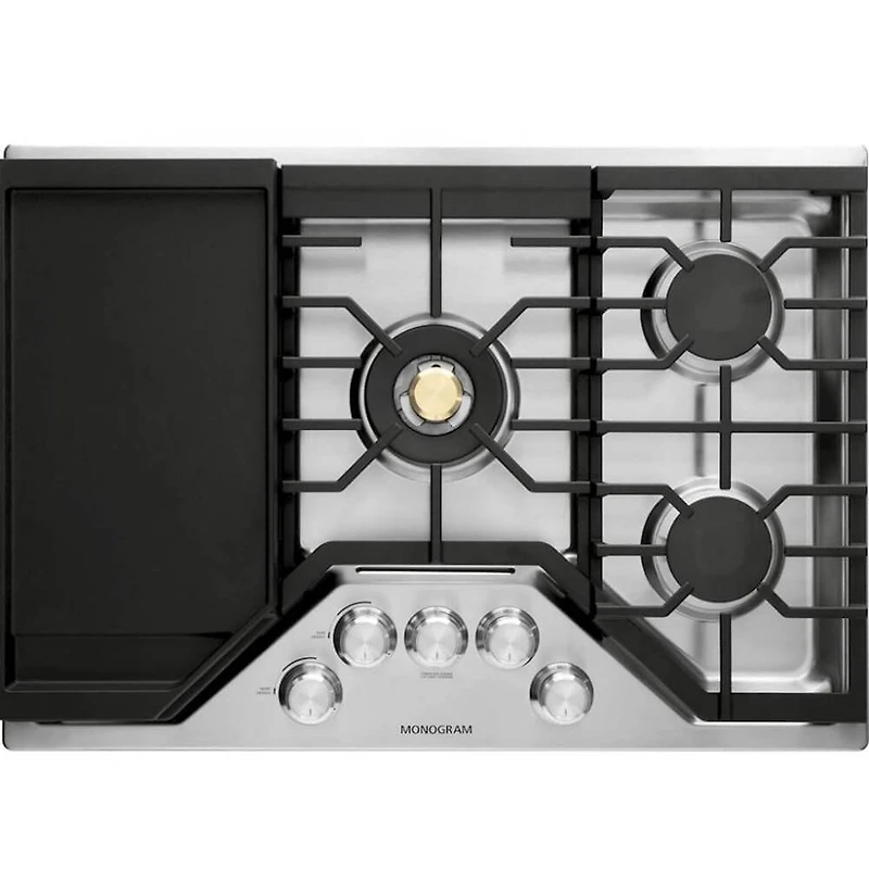30 inch Stainless Steel Built-in 5 Burner Gas Cooktop