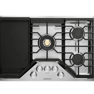 30 inch Stainless Steel Built-in 5 Burner Gas Cooktop 
