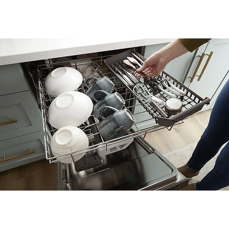 47 dBA Stainless Steel Top Control Built-In Dishwasher