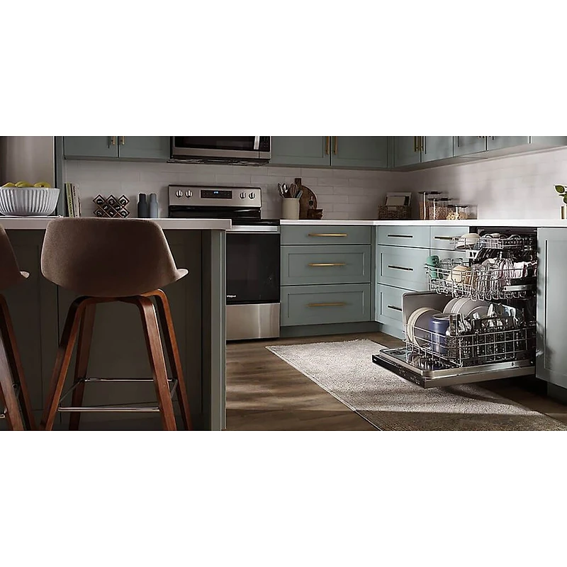 47 dBA Stainless Steel Top Control Built-In Dishwasher