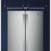 23.7 Cu. Ft. Stainless Steel French Door Refrigerator