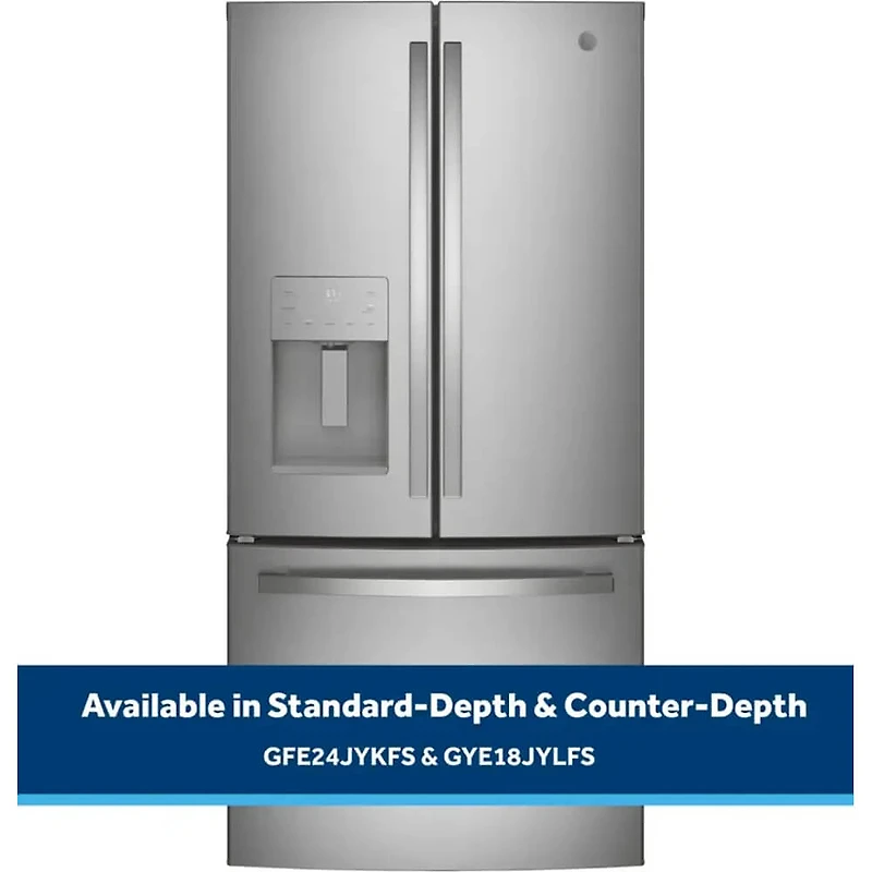23.7 Cu. Ft. Stainless Steel French Door Refrigerator
