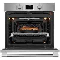 30 inch Stainless Steel Single Wall Oven with Total Convection