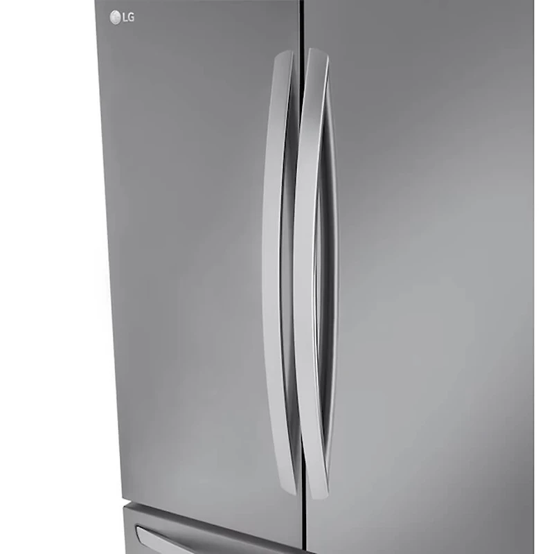26.5 Cu. Ft. Stainless Steel French Door Counter-Depth Smart Refrigerator