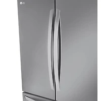 26.5 Cu. Ft. Stainless Steel French Door Counter-Depth Smart Refrigerator