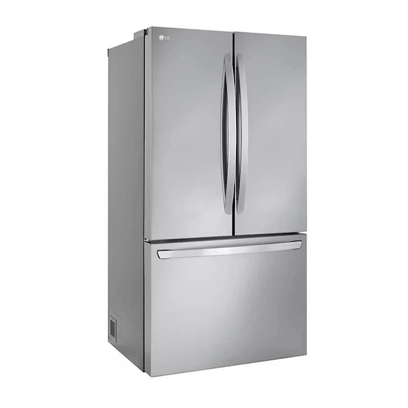 26.5 Cu. Ft. Stainless Steel French Door Counter-Depth Smart Refrigerator