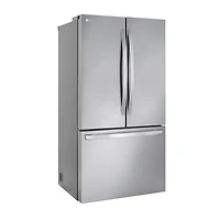 26.5 Cu. Ft. Stainless Steel French Door Counter-Depth Smart Refrigerator
