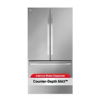 26.5 Cu. Ft. Stainless Steel French Door Counter-Depth Smart Refrigerator