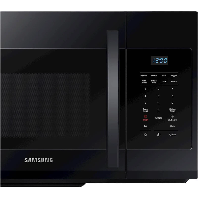 1.7 Cu. Ft. Black Over-the-Range Microwave - OPEN BOX