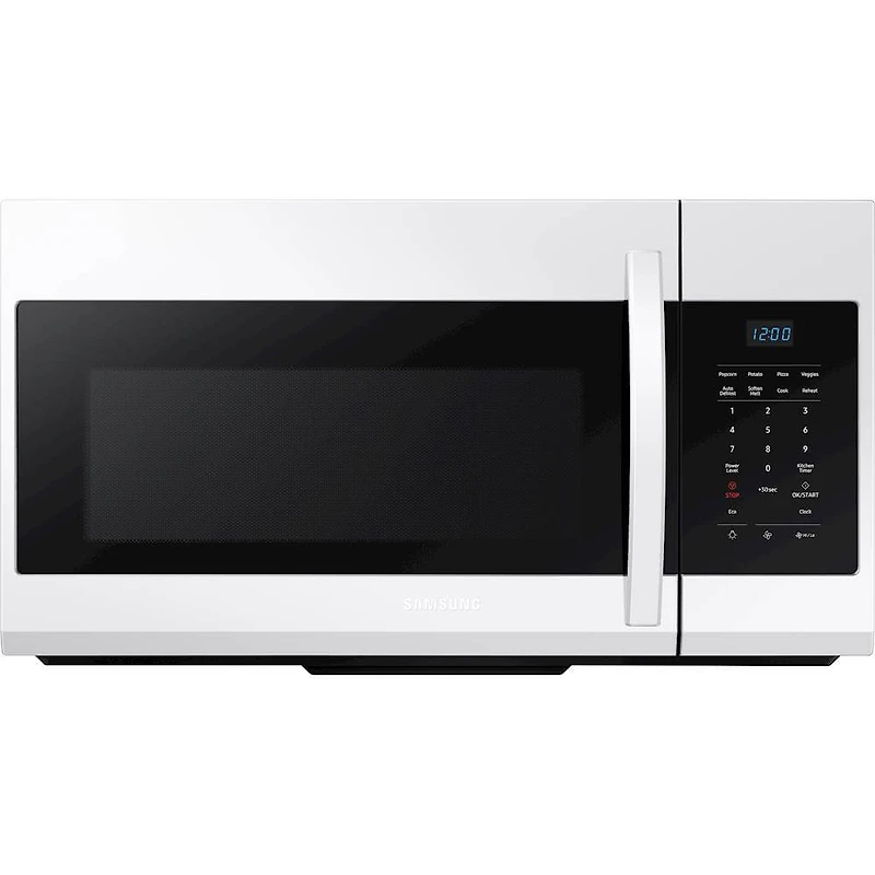 1.7 Cu. Ft. White Over-the-Range Microwave