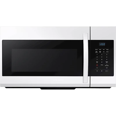 1.7 Cu. Ft. White Over-the-Range Microwave
