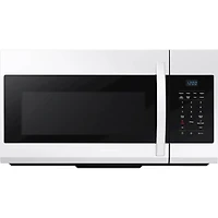 1.7 Cu. Ft. White Over-the-Range Microwave