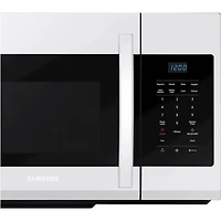 1.7 Cu. Ft. White Over-the-Range Microwave