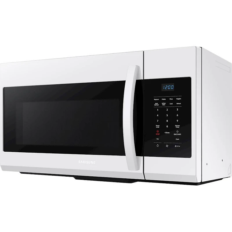 1.7 Cu. Ft. White Over-the-Range Microwave