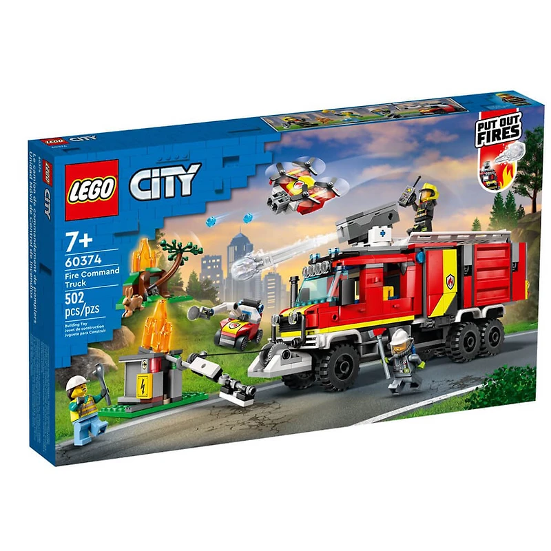 CITY Fire Command Truck - OPEN BOX