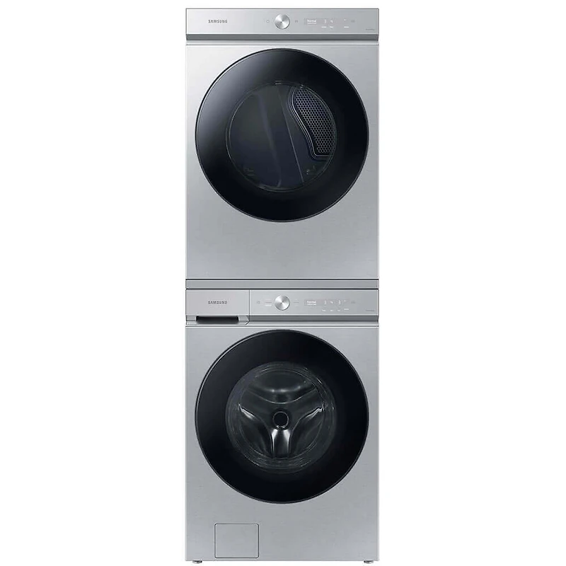 Stainless Steel Front Load Smart Washer/Dryer Pair