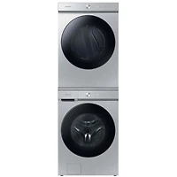 Stainless Steel Front Load Smart Washer/Dryer Pair