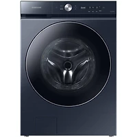 Bespoke Brushed Navy Smart Front Load Washer/Dryer Pair