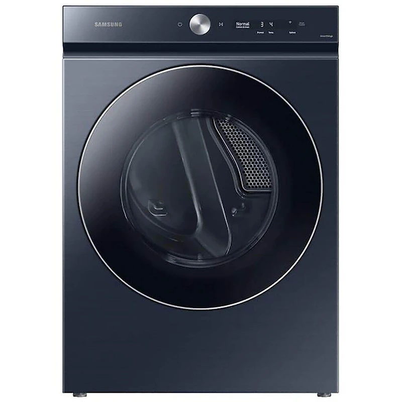 Bespoke Brushed Navy Smart Front Load Washer/Dryer Pair