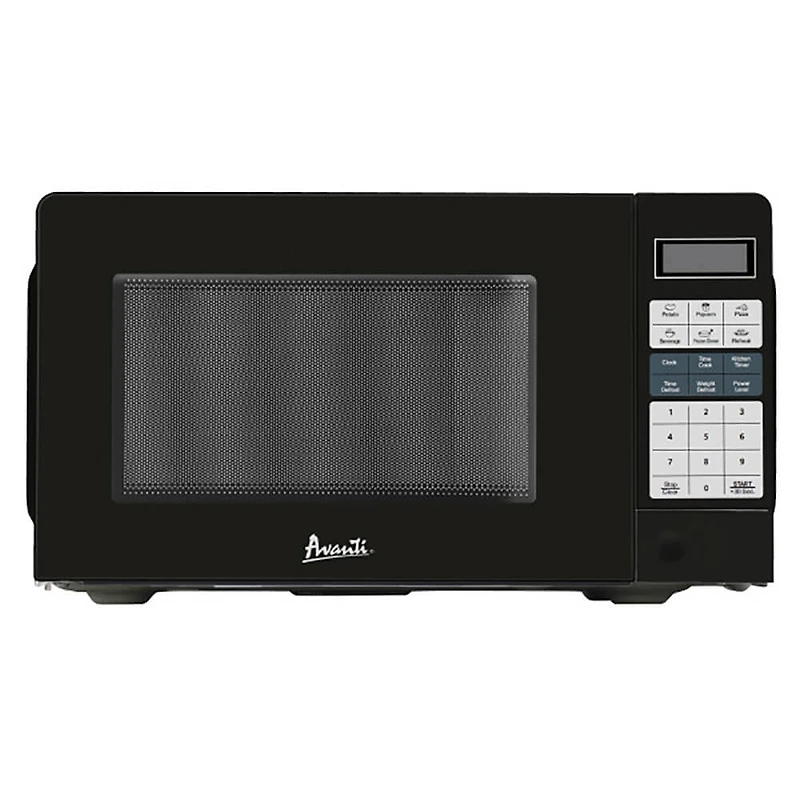0.7 Cu. Ft. Black Countertop Microwave