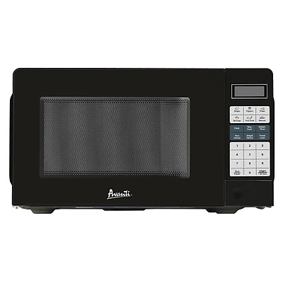 0.7 Cu. Ft. Black Countertop Microwave