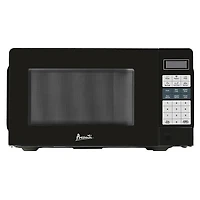 0.7 Cu. Ft. Black Countertop Microwave