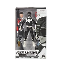 6 inch Power Rangers Lightning Collection Mighty Morphin Power Rangers Black Ranger Action Figure