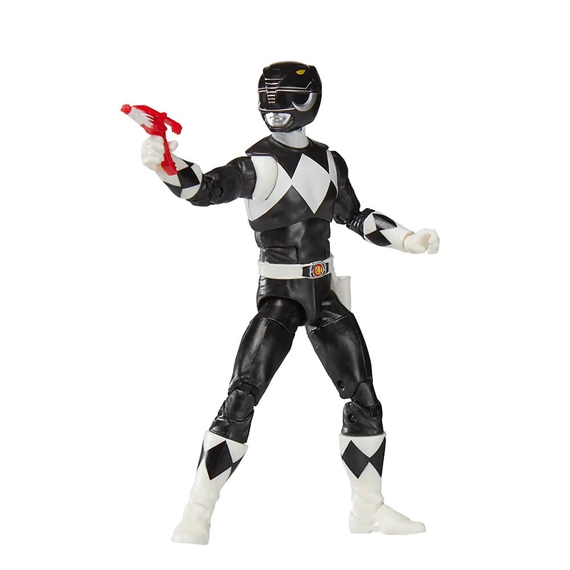 6 inch Power Rangers Lightning Collection Mighty Morphin Power Rangers Black Ranger Action Figure