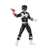 6 inch Power Rangers Lightning Collection Mighty Morphin Power Rangers Black Ranger Action Figure
