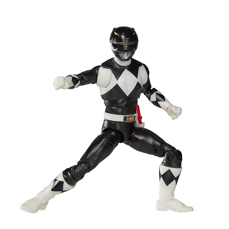 6 inch Power Rangers Lightning Collection Mighty Morphin Power Rangers Black Ranger Action Figure
