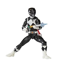 6 inch Power Rangers Lightning Collection Mighty Morphin Power Rangers Black Ranger Action Figure