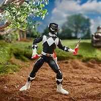 6 inch Power Rangers Lightning Collection Mighty Morphin Power Rangers Black Ranger Action Figure