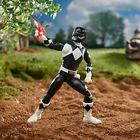 6 inch Power Rangers Lightning Collection Mighty Morphin Power Rangers Black Ranger Action Figure