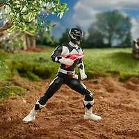 6 inch Power Rangers Lightning Collection Mighty Morphin Power Rangers Black Ranger Action Figure