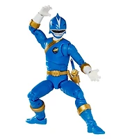 6 inch Power Rangers Lightning Collection Wild Force Blue Ranger Action Figure