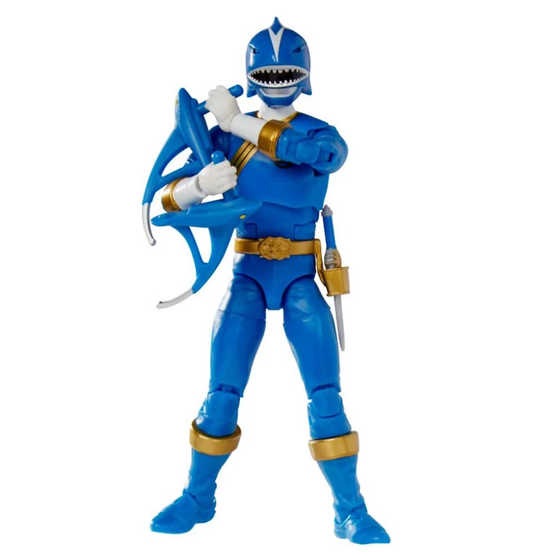 6 inch Power Rangers Lightning Collection Wild Force Blue Ranger Action Figure