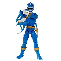 6 inch Power Rangers Lightning Collection Wild Force Blue Ranger Action Figure