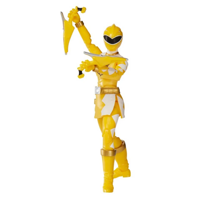 6 inch Power Rangers Lightning Collection Dino Thunder Yellow Ranger Action Figure
