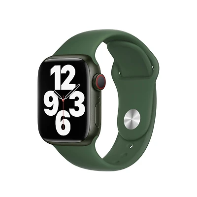Watch Series 7 (GPS + Cellular) - Green Aluminum Case with Clover Sport Band - 41mm - Apple Certified Refurbished 