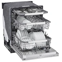 44 dBA Stainless Steel Top Control Smart Dishwasher - OPEN BOX